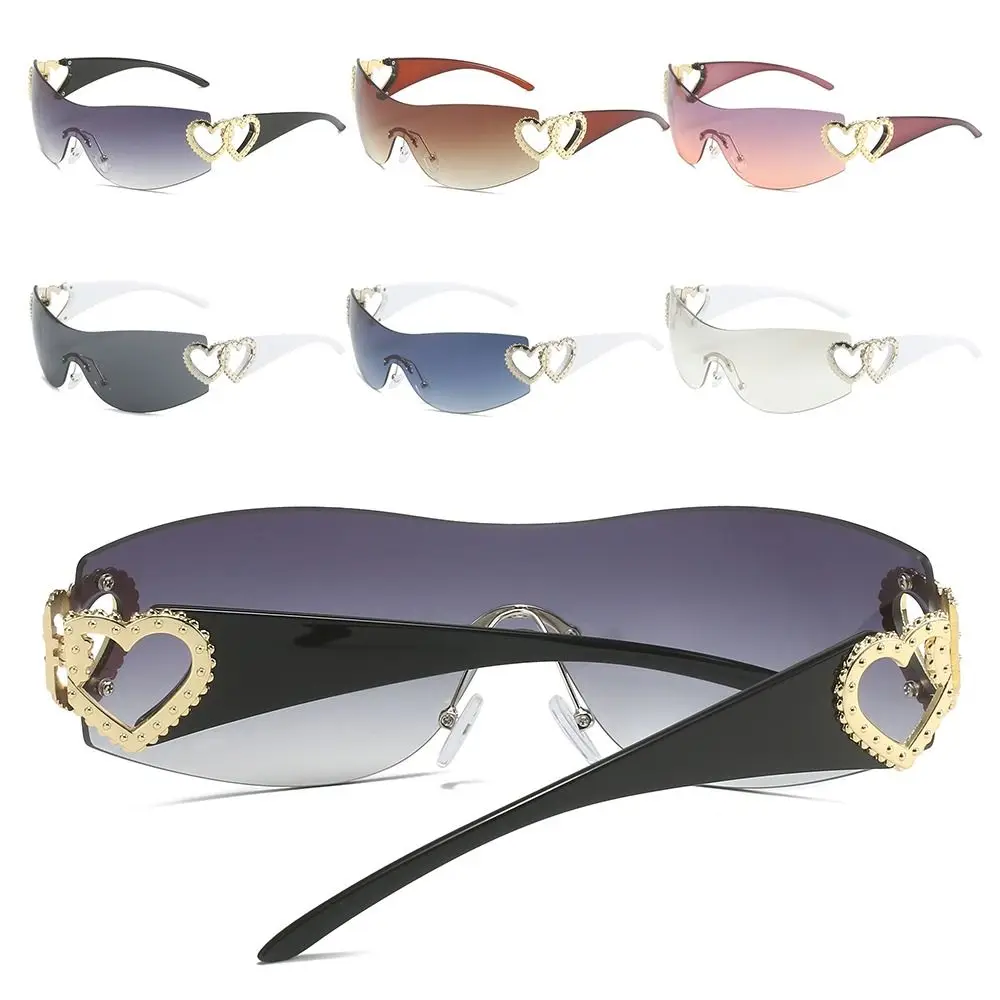 

Солнцезащитные очки UV400 для мужчин и женщин, цельные солнечные очки Y2k