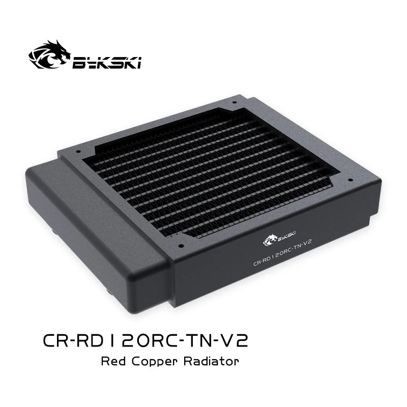 Bykski 120 mm Radiador de Cobre para o pc Que Refrigera a Espessura de 30 mm para 12cm Ventilador Refrigerador de Água do Elevado Desempenho Radiador Térmico 120 mm