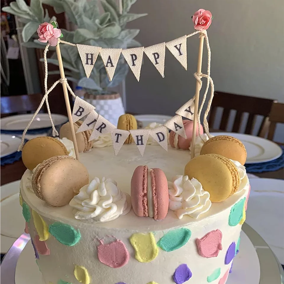 Decorazione per torta festa di compleanno a tema Fiesta messicana, inserto per torta di buon compleanno, Toppers per torta messicana Fiesta Taco  15