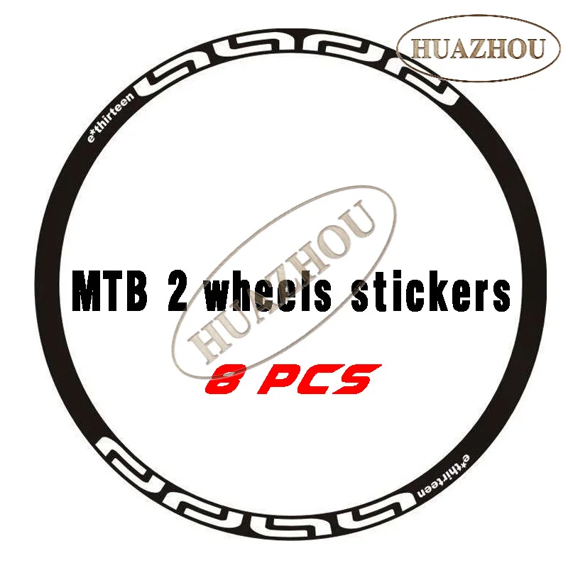 27.5 MTB Mountain Bike oval sticker decal 2 for 1 