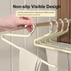 5/15PCS Z-Shape Non-Slip Trouser Rack Goose Type Dip Plastic Pants Rack Wardrobe Towel Scarf Storage Hangers Gym Pants Storage 2