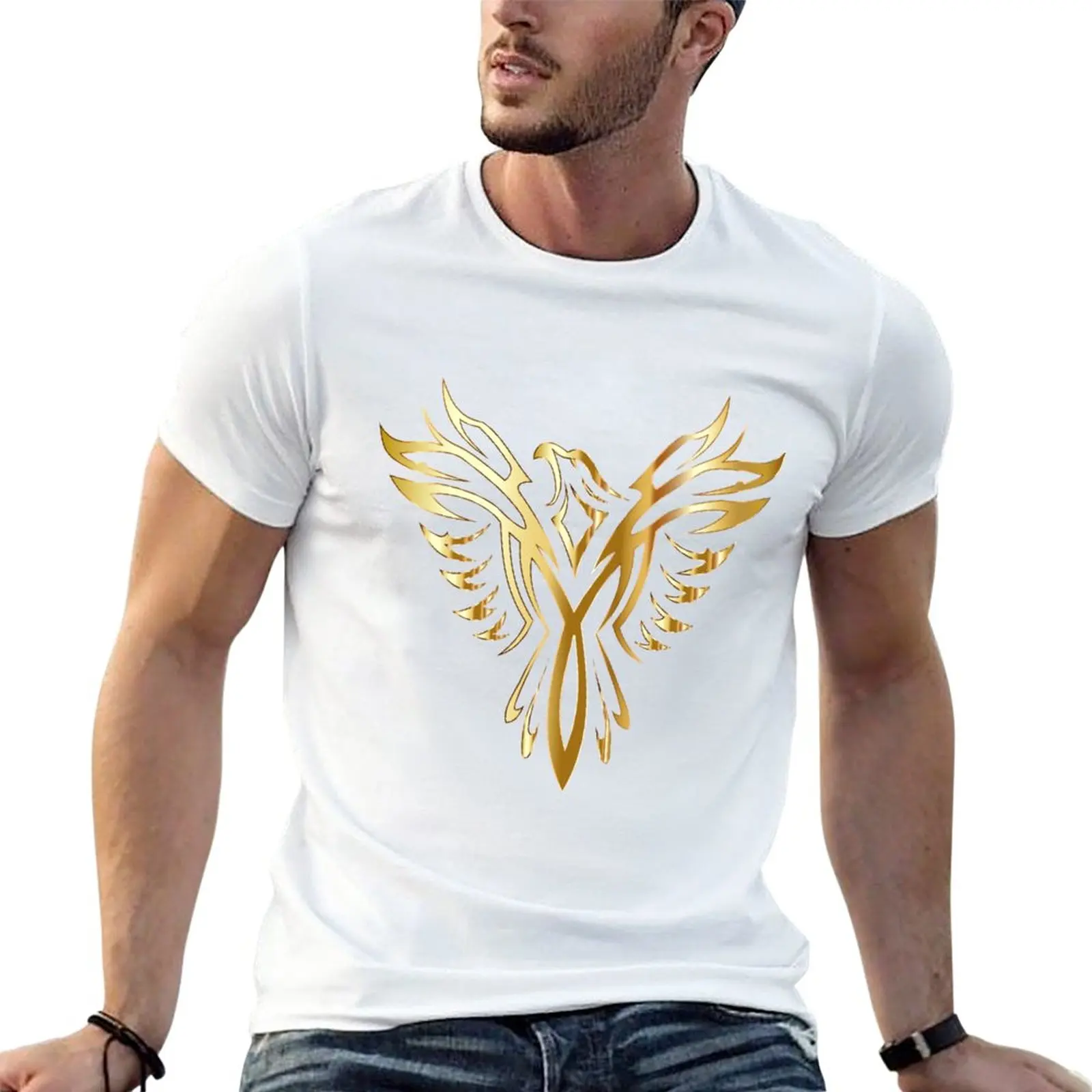 

New Phoenix T-Shirt tops sports fan t-shirts anime black t-shirts for men