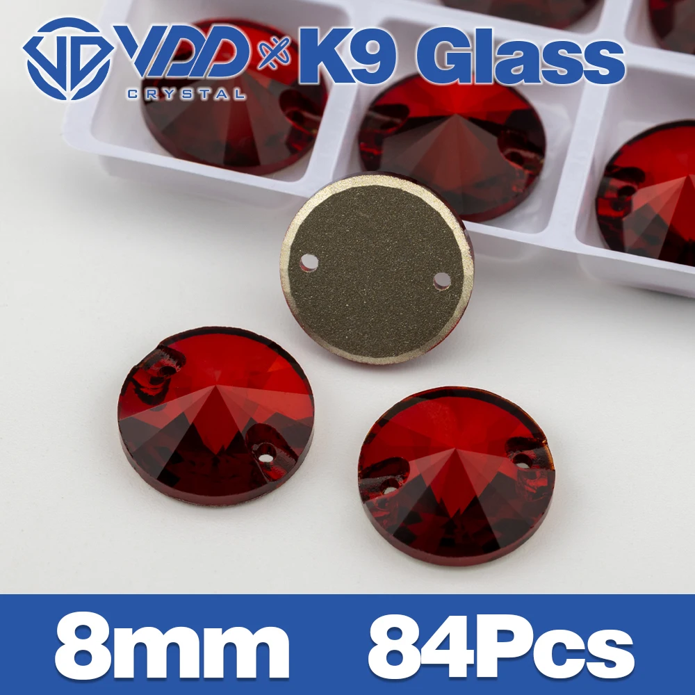 VDD S110 Granat Fase Top Qualität K9 Glas Nähen Auf Strass Kristall Nähen Flatback Steine Für Kleidung Kleidungsstück Dekorationen – Detail 29