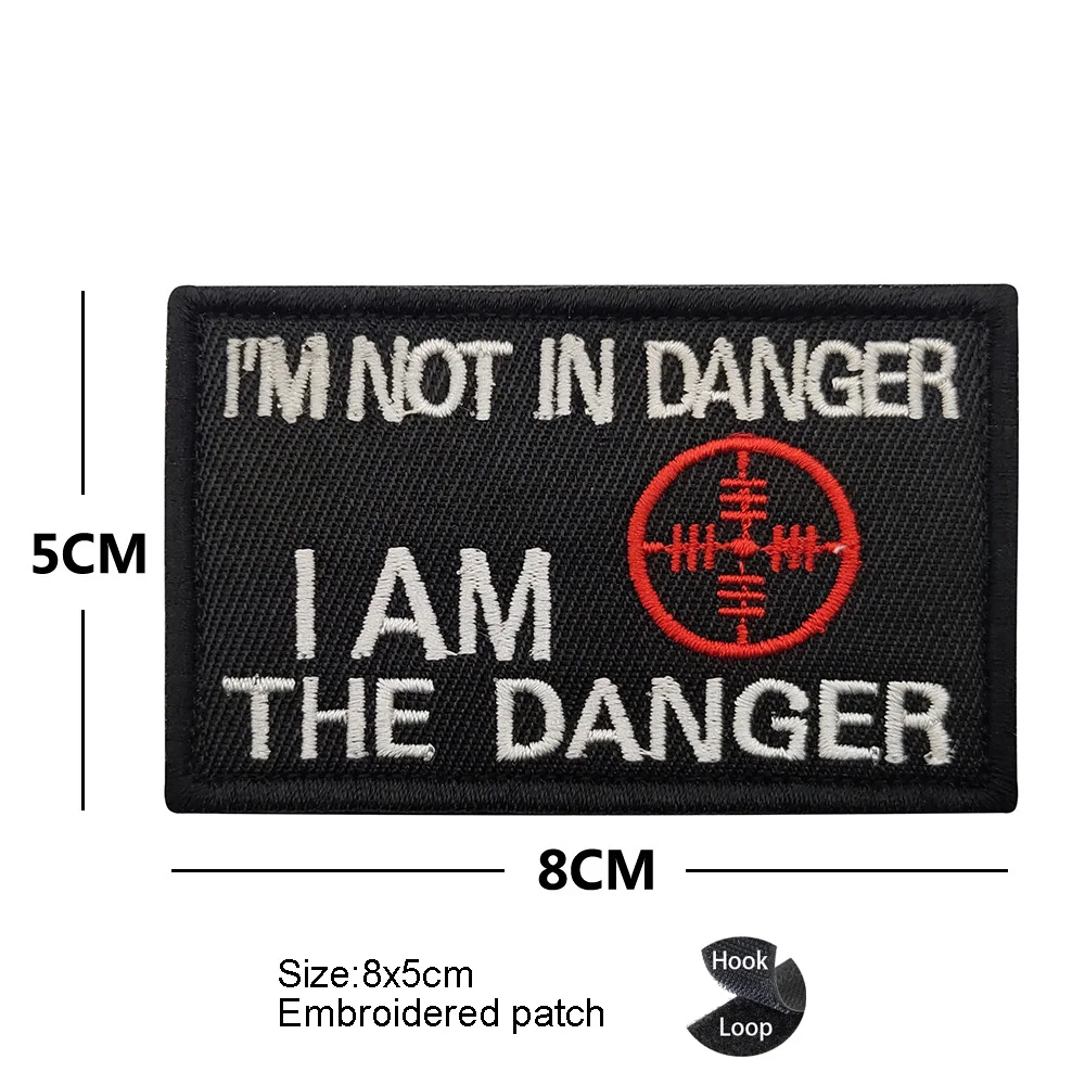 Personalized Alphabet Embroidery Patch - Fun Outdoor Bag Badge with Hook and Loop Attachment