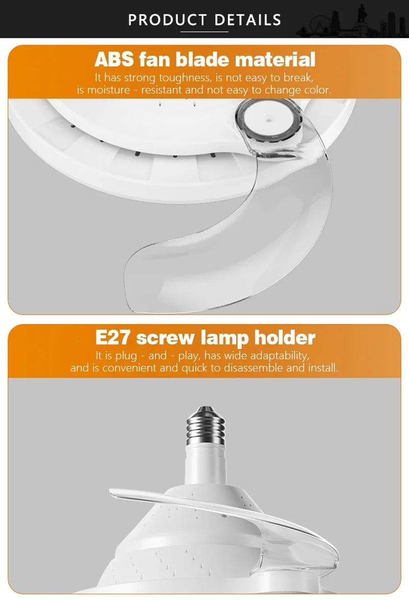 Invisible Ceiling Fan With Led Light Dimmable And Timer Function_voghion.com