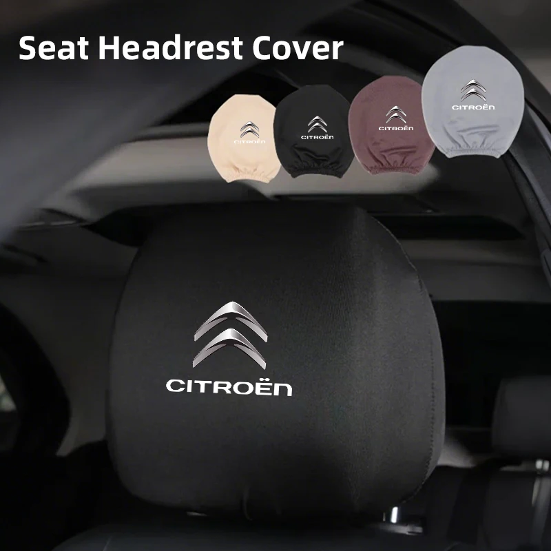 Copri poggiatesta per auto, protezione per interni, decorazione per Citroen C4 C3 C5 C1 C2 Berlingo Celysee Cactus Picasso