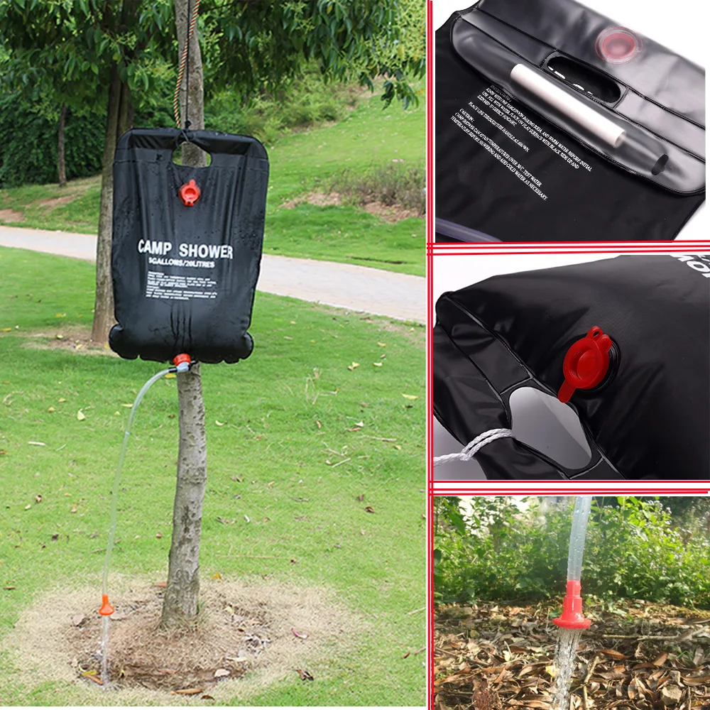 5gal/20L Portable Camping Shower Bag 2