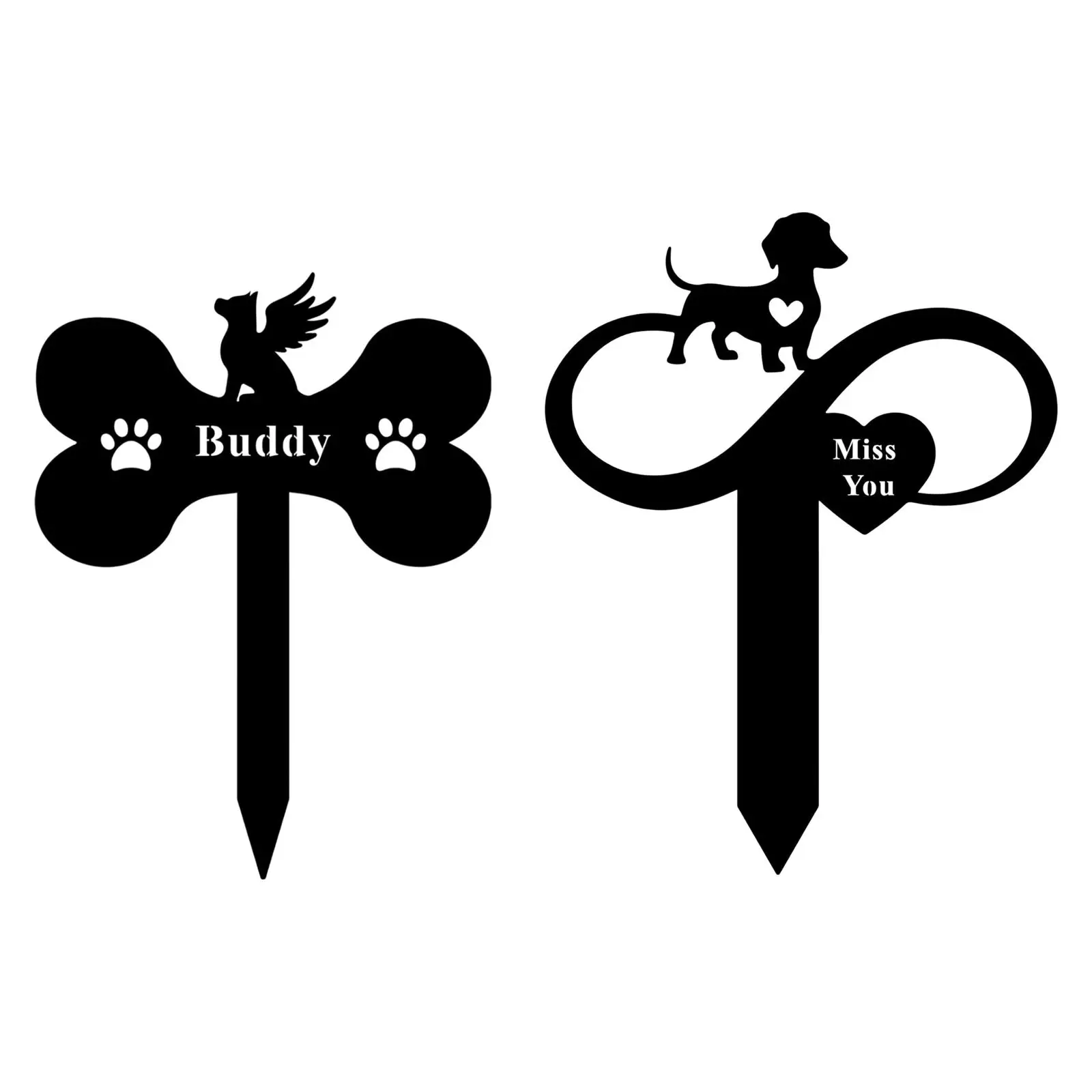 Dog Memorial Stake Decorative Garden Stake Pet Owner Dog Tombstone Memorial Pet Dog Memorial Stake Decorative Garden Stake Pet Owner Dog Tombstone Memorial Pet