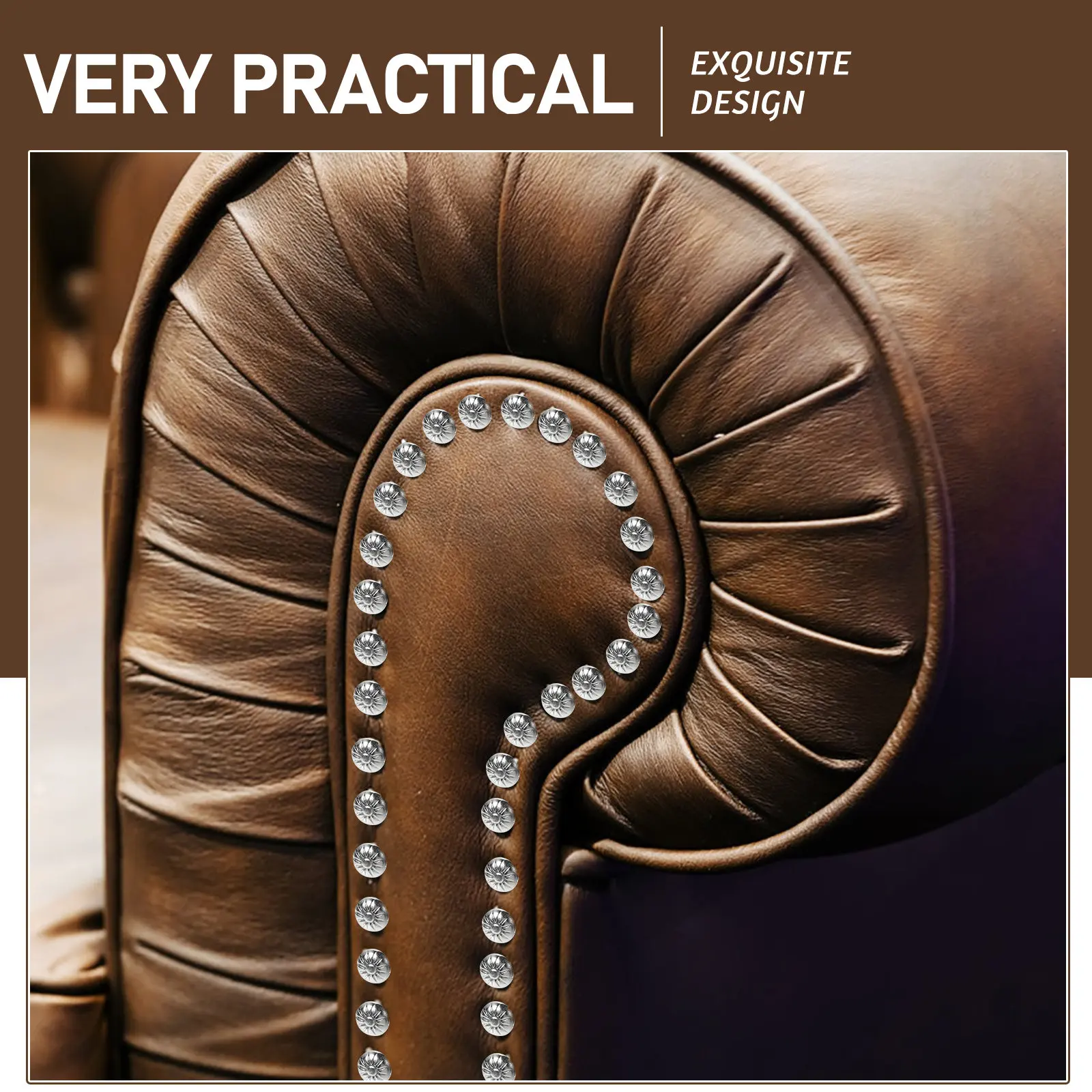 300Pcs 철제 장 못, 레트로 장 못, 가구 소파 의자용 푸시핀, DIY 공예 용품