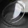 Microwave Oven Glass Lid Covers Anti Splatter Plate Food Pot Steamer for Use Dish 2