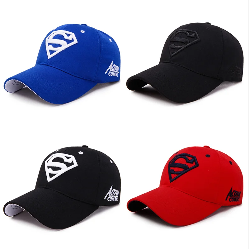Street Embroidery Cap Cosplay Costume Adjustable Sun Hat Accessories Superhero Fashion Hip Hop Trucker Outdoor Baseball Caps baseball caps,cosplay hat,baseball hat