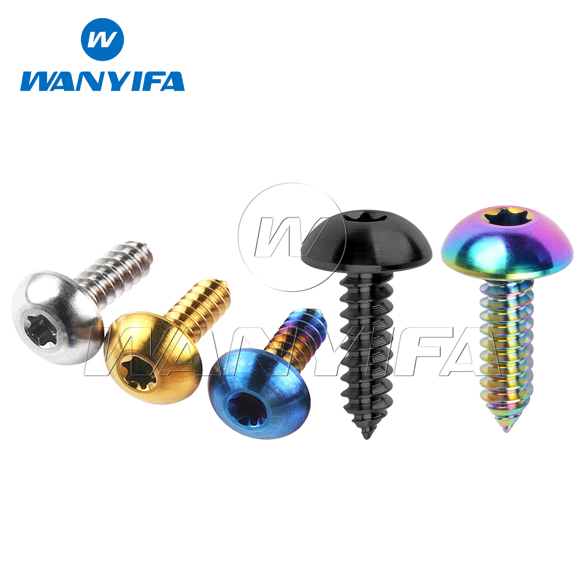 Wanyifa Premium Titanium Alloy Self-Tapping Bolt with Customization Options