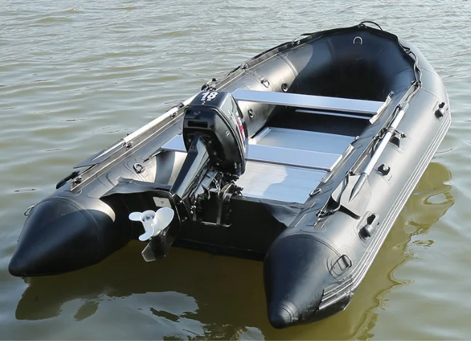 Rowing 3.3m Durable Speed High Density Rubber Fishing Boat Yacht for Sale Rowing Aluminum Bottom