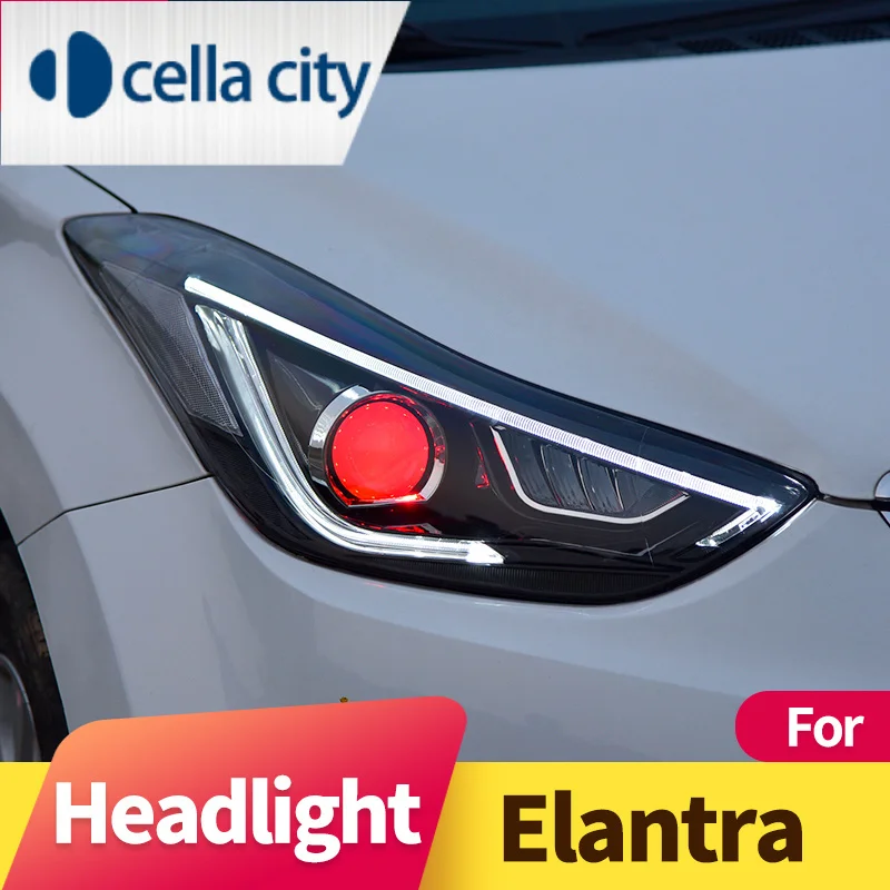 

Фара в сборе для Hyundai Elantra 2012-2016