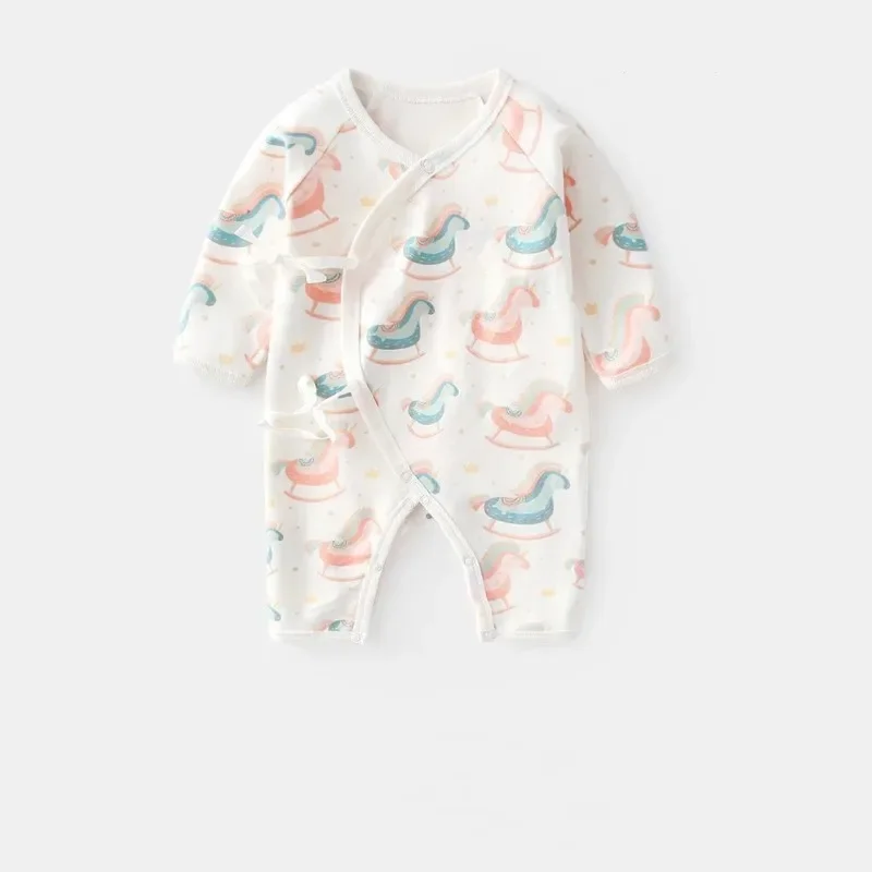 

Kids New Born Jumpsuit Casual Pure Cotton One Pieces Clothings Babies Toddler Infant Girl Boy Rompers Cartoon Onesie 0-9months