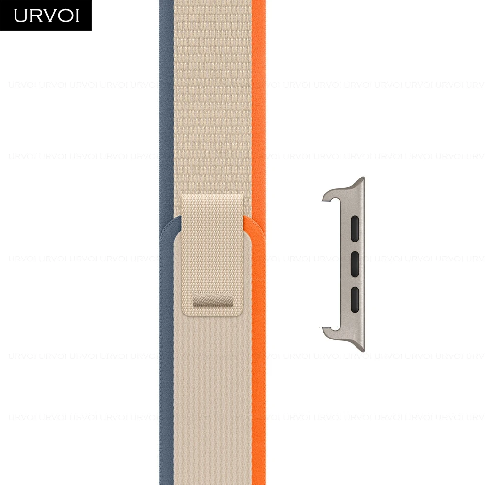 URVOI Nylon Weave Trail Loop Band with Pull Tab Closure