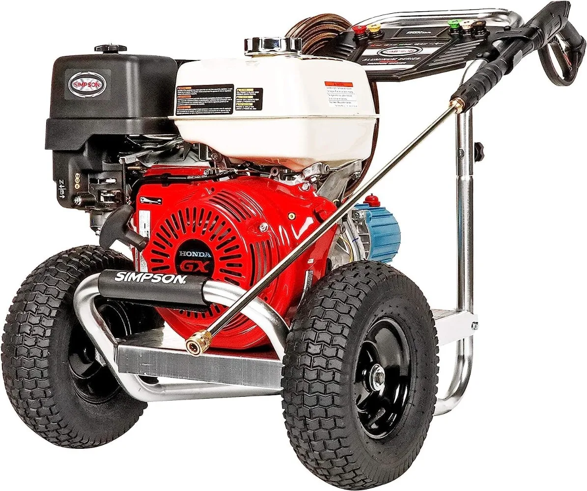 

4200 PSI Gas Pressure Washer 4.0 GPM, HONDA GX390 Engine, Includes Spray Gun and Extension Wand, 5 QC Nozzle Tips