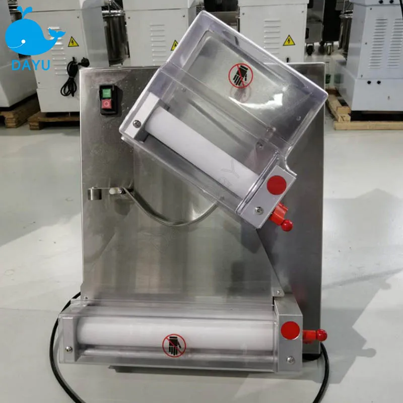 Pizza Forming Machine Commercial Fully Automatic 3-12 InchKitchen Equipments Food Proceessor Adjustable Dough Press Maker
