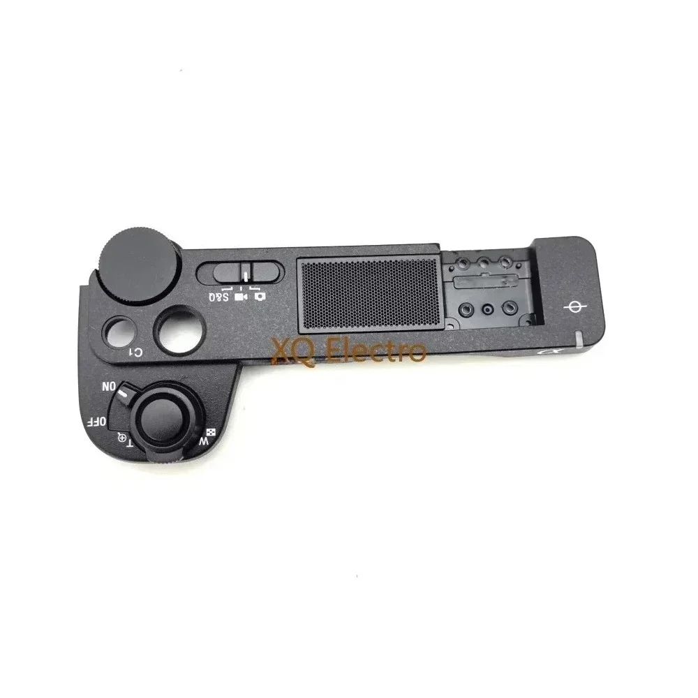 ZVE10 II ZV-E10II SLR 카메라 유닛 수리 부품용 OFF ON 스위치 버튼이 있는 새로운 오리지널 상단 커버 쉘
