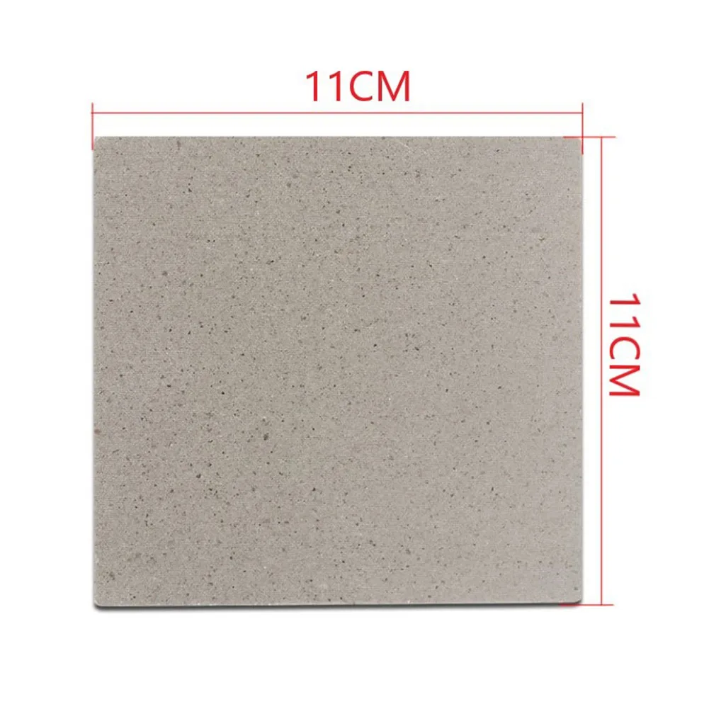 Universal Microwave Oven Mica Sheet Wave Guide Replacement Cover Sheets 5pcs 11x11cm Microwave Oven Mica Plate Sheet