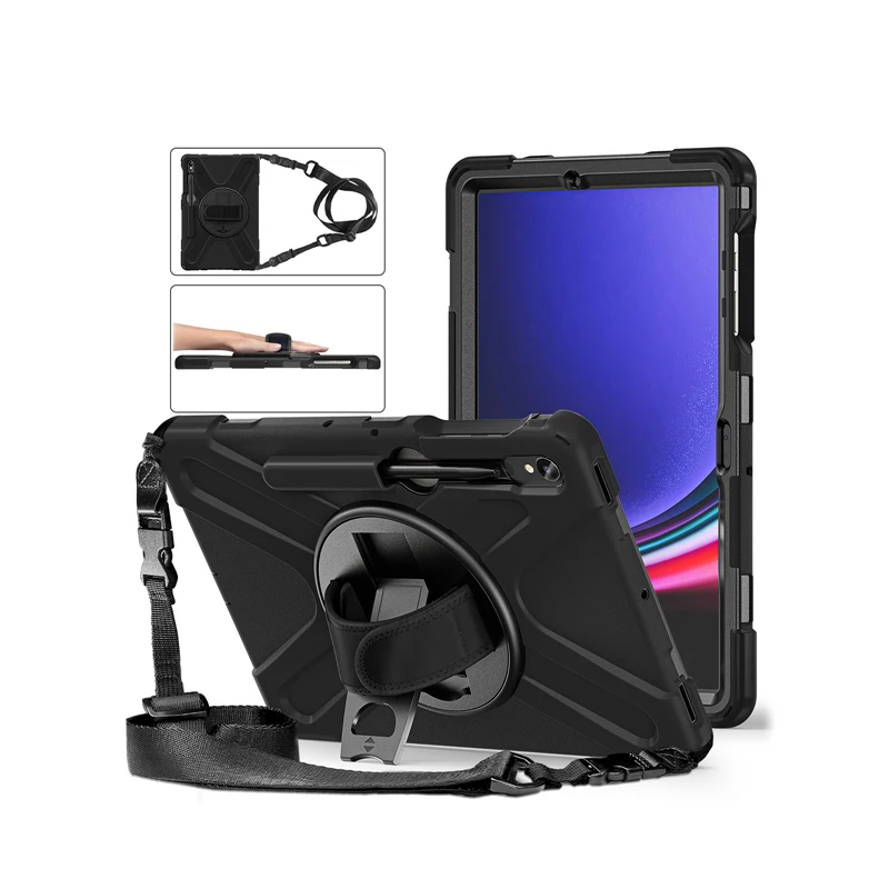 Heavy Duty Shockproof Kickstand Silicone Tablet Cover
