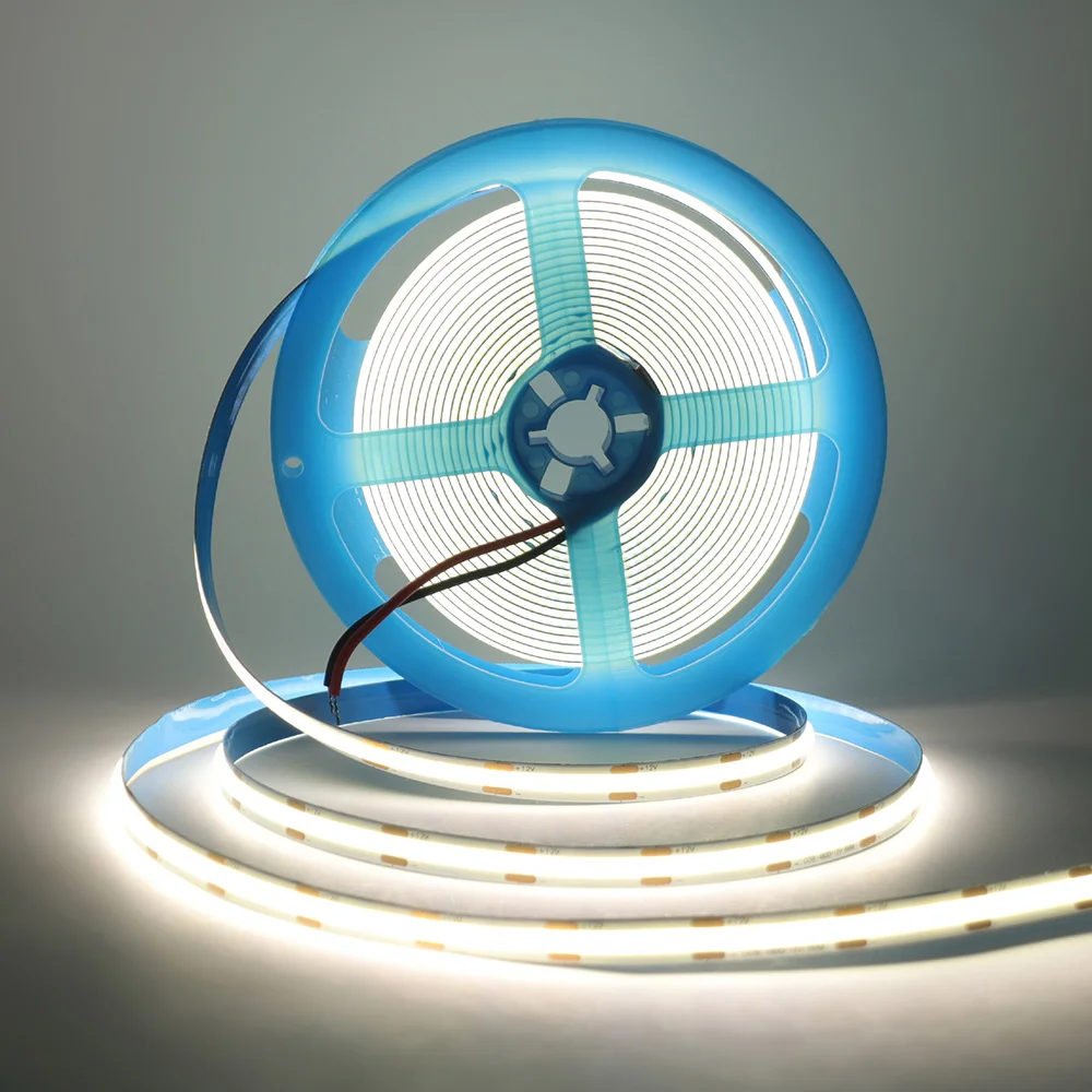 DC 12V 24V COB LED Strip Light 320 480 528 LEDs Flexible S2e18352fd58c4db684d07e8daf3dddd70