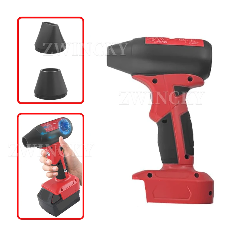 밀워키 배터리용 강력한 송풍기, 미니 터보 제트 선풍기, 휴대용 브러시리스 모터, 130,000 RPM 풍속 산업용 덕트 선풍기..