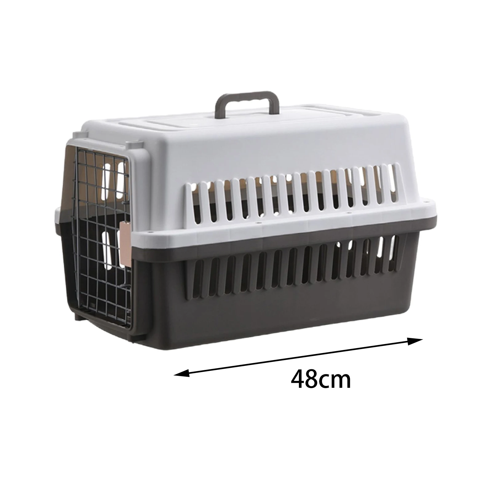 Portable Dog Travel Kennel Pet Supplies Case Crate Breathable Cage Hard Sided Pet Carrier for Cats Rabbits Kitten Trip Carrying