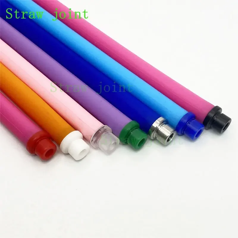 510 Stainless Steel POM Medium Shaped Dripper Straw Joint 1PCS
