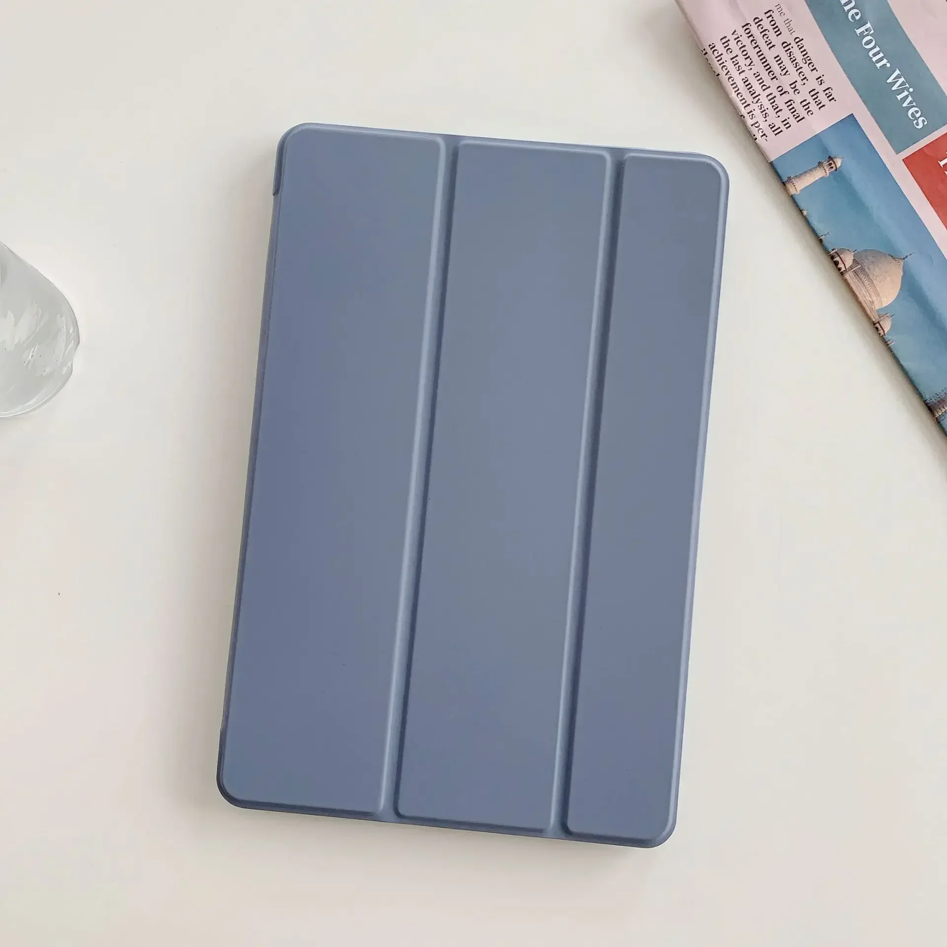 thumbnail image 1 of Fundas para tabletas con tres pliegues para Xiaomi Redmi Pad SE 11 2023 para Xiaomi Mi Pad 5 / MiPad 5 Pro 11 pulgadas 5G Funda con tapa para Xiaomi Pad 6/6 Pro, 1 of 5