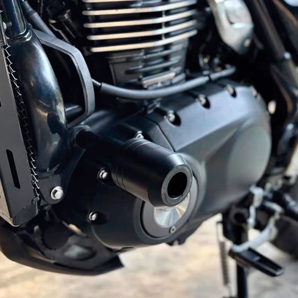 스피드 400 오토바이 낙하 보호 프레임 슬라이더 페어링 가드 충돌 보호 장치 스크램블러 400X 2024-2025 호환