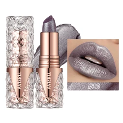Enhance your look with the Glimmering Mermaid Lipstick Collection featuring Quicksand Gold, Silky Mermaid Pink, and Grapefruit Orange shades. Enjoy a moisturizing formula that is long-lasting and waterproof for a dazzling finish. (10)
