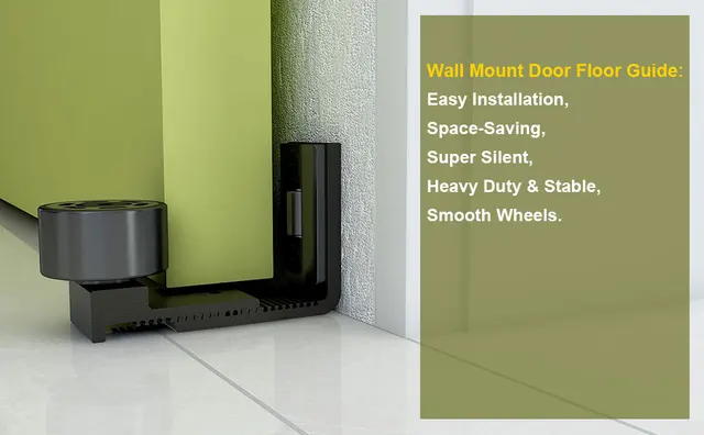 Guida Pavimento Per Porte Scorrevoli MAGT - Per Porte Stalla, In POM, Facile Installazione - Foto 3