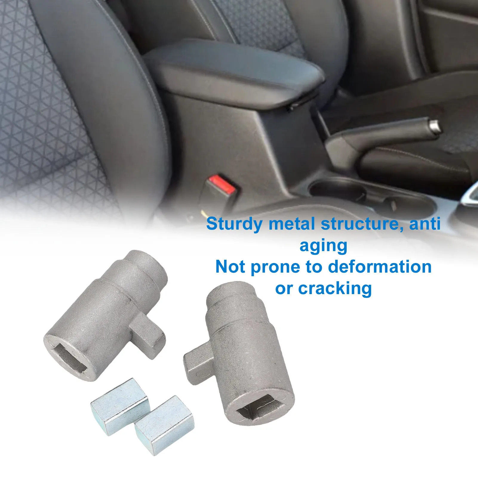 7H0881081 Left Right Armrest Adjustment Sleeve Socket  Fit Enhanced Stability for MPV Replacement for T5 T6 2003 - 2010