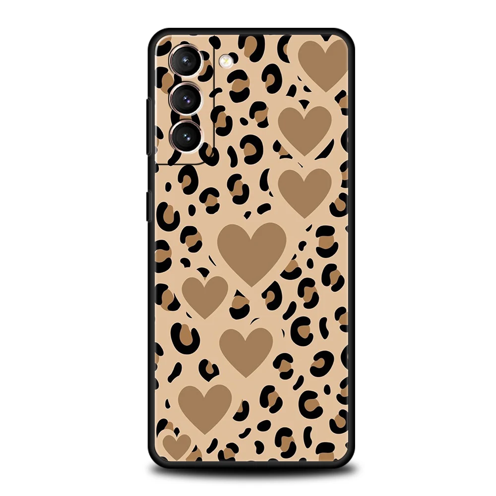 Leopard Print Soft Phone Case Cover