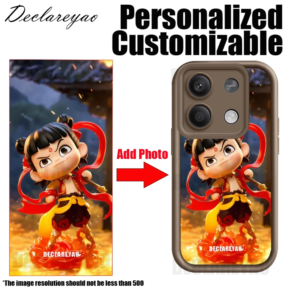 Personalisierte DIY Name Foto Benutzerdefinierte Matte Spiegel Licht Slim Case Für Xiaomi 15 Ultra 14T Pro 12 13T 11 Lite Abdeckung Silikon Weiche – Detail 4
