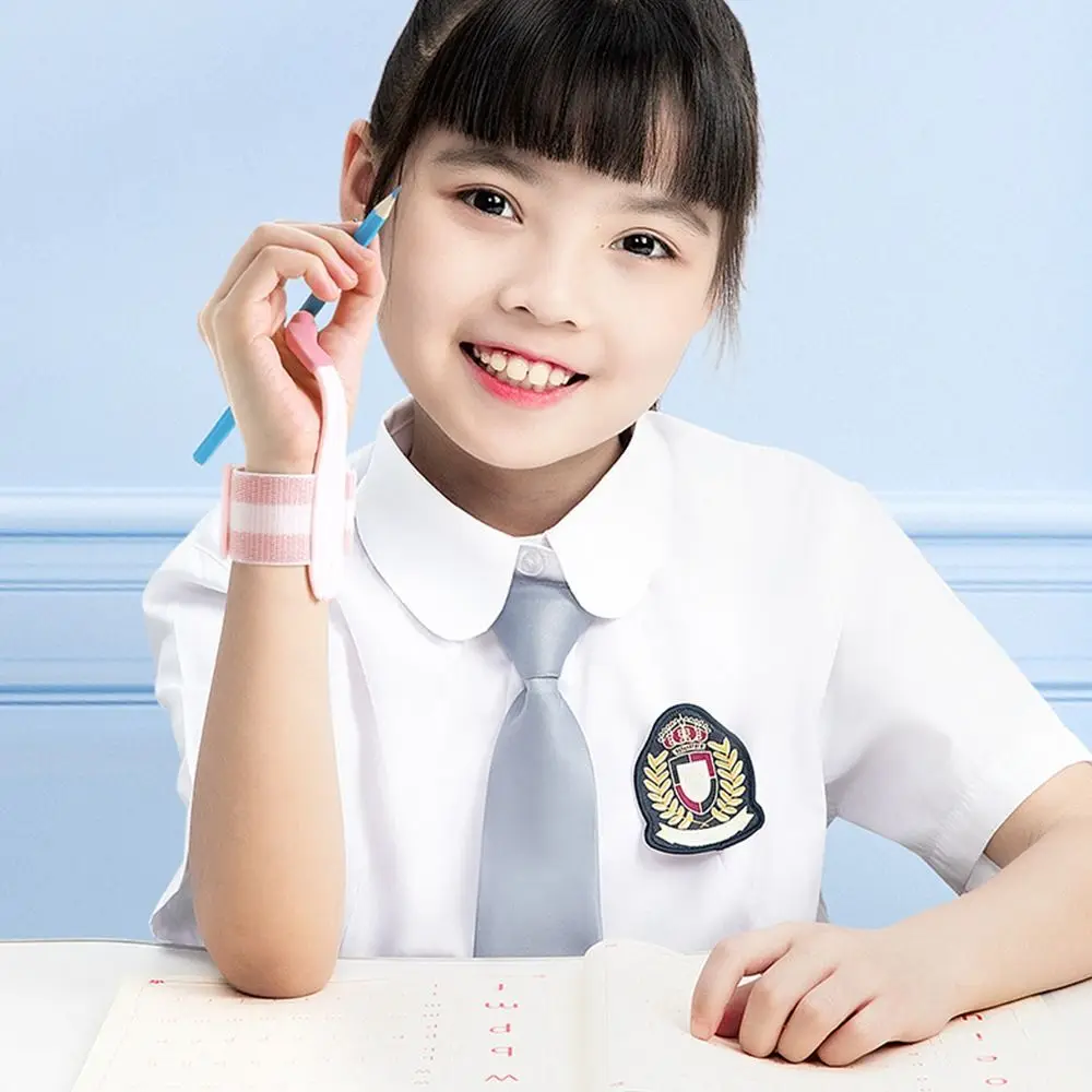 필기 교정 후크 방지 손목 쓰기 교정기 훈련 손목 받침대 도구, 쓰기 자세 교정 도구