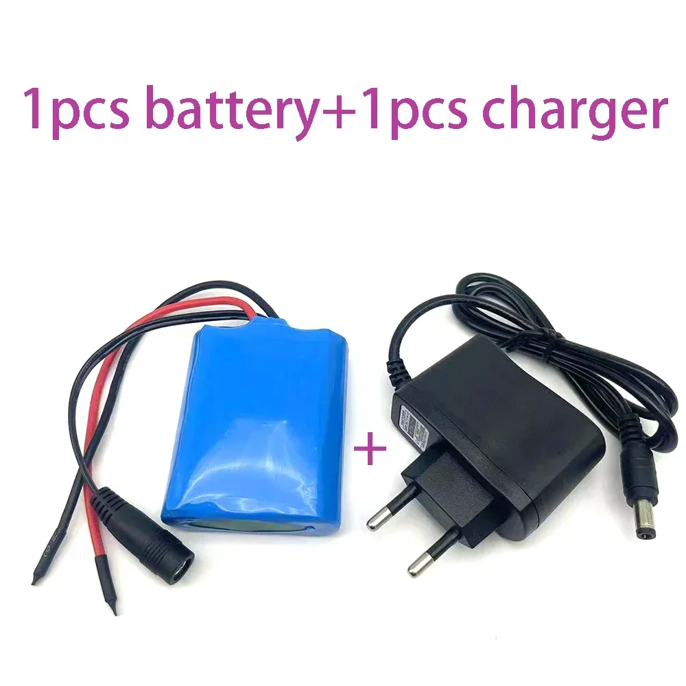 

Lithium battery AU 18650, 12V, 2000 mAh, 3S1P, with charger 1A