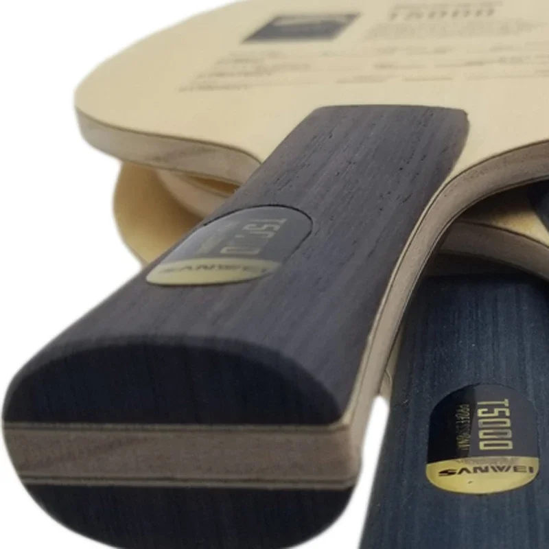Original SANWEI T5000 CARBON Table Tennis Blade Racket (5 + 2 Carbon) T-5000 Ping Pong Bat Paddle table tennis racket