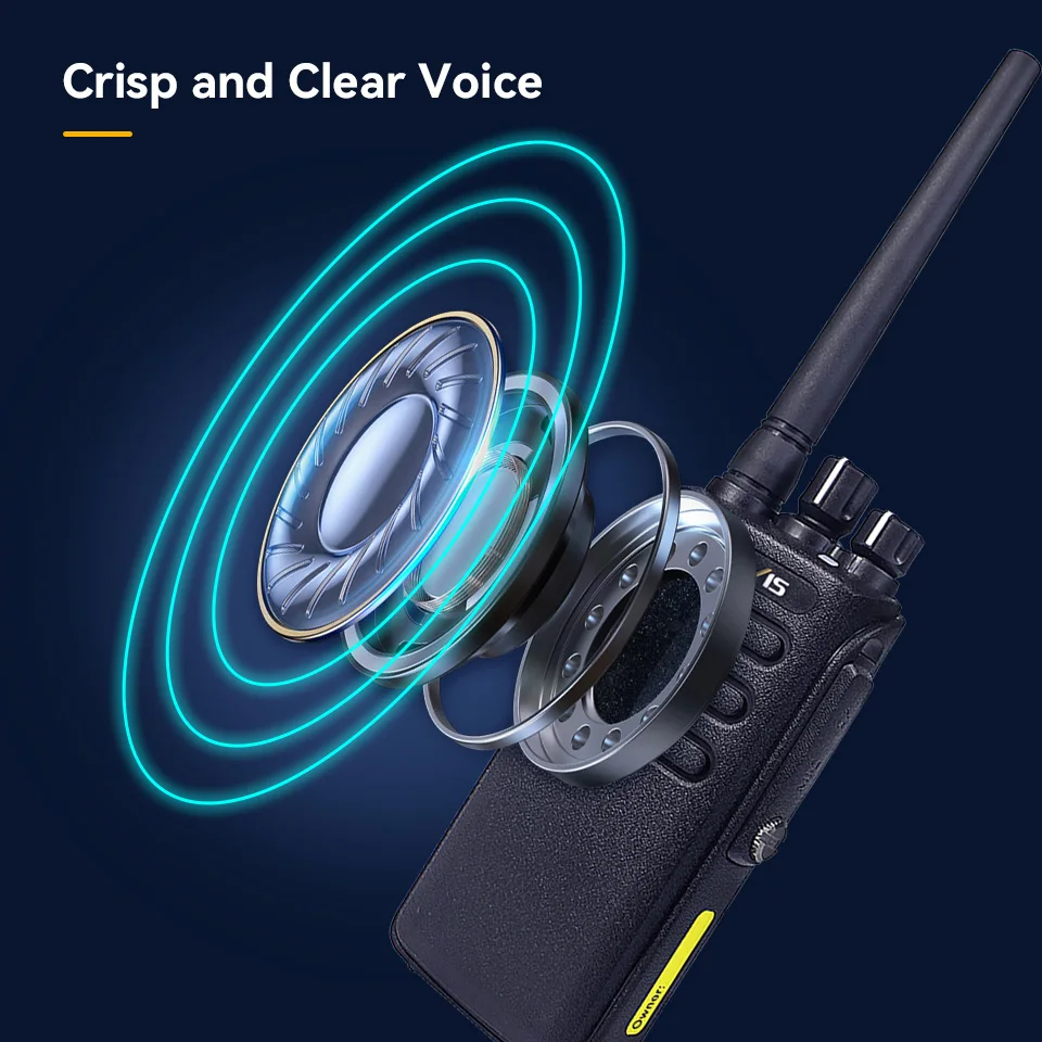 Retevis RT81 DMR Digitales Walkie-Talkie Leistungsstarkes Walkie-Talkie mit großer Reichweite Wasserdichtes tragbares Zwei-Wege-Radio für die Jagd – Detail 17