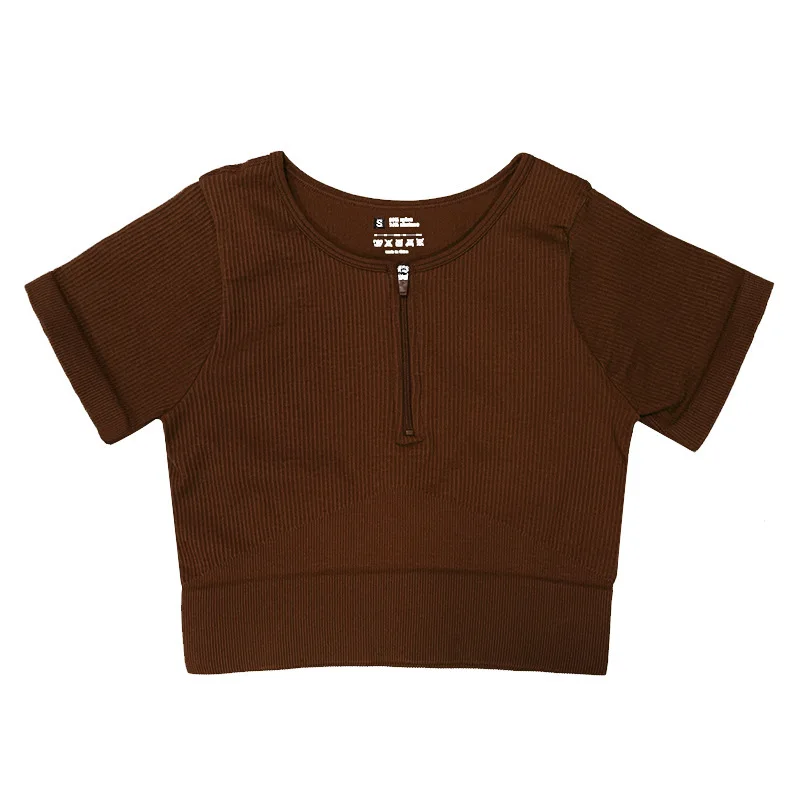 Brown Short Sleeve