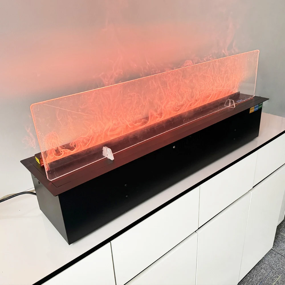 Electric Fireplace 3D Atomized Decorative Fire Mist Intelligent Indoor Water Vapor Fireplace