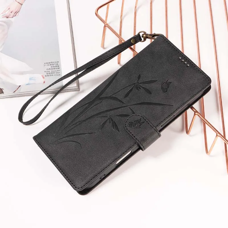 Elegant Leather Wallet Flip Phone Case with Card Holder