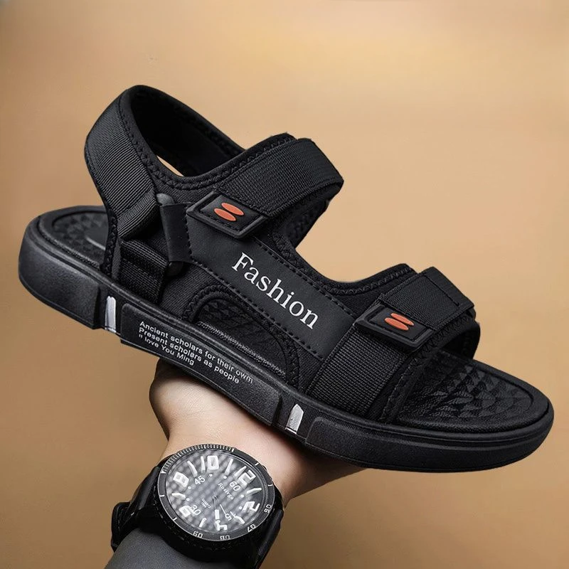 Indoor Ankle Wrap Male Shoe Height Beach Slippers Men's Sandal with Platform Open Styles New Design Eva Stylish Arrival V