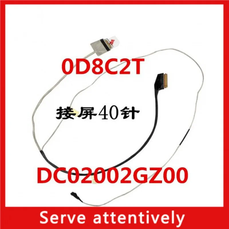 

Новый ЖК-видеокабель для Dell Inspiron 15 5000 5565 5567 BAL20 EDP кабель DC02002GZ00 0D8C2T 40pin