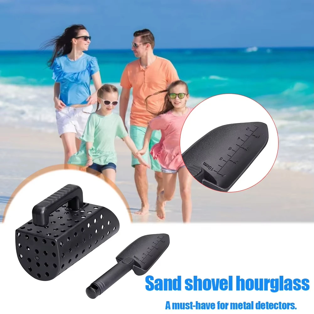 Beach Finder Filter Sand Shovel Manual And Detect Hourglass Shovel Sand And Digging Tools