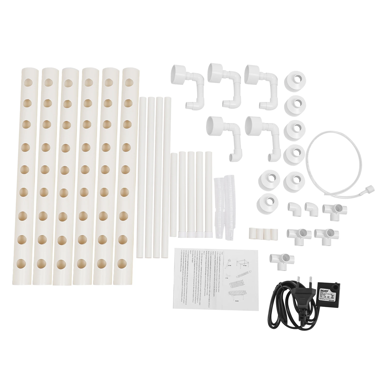 Hydroponic Grow Kit 36/54 Pflanzenspiele, Hydroponic Growing System, Soilless Nft System Pvc-u Vertikaler Gemüsepflanzer – Detail 15