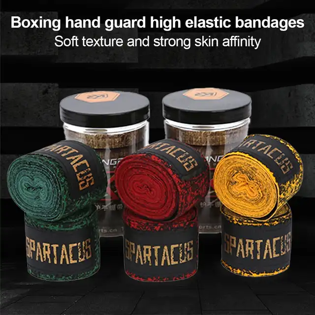 1 Pair 3M 5M High Quality Professional Stretch Cotton Taekwondo Handbag Muay Thai Gloves Hand Protector Punch Boxing Bandage 5