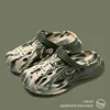 Comwarm Men's Summer Clogs Slippers New Fashion Camouflage Garden Sandals Outdoor Classic Beach Slippers Soft EVA House Slides