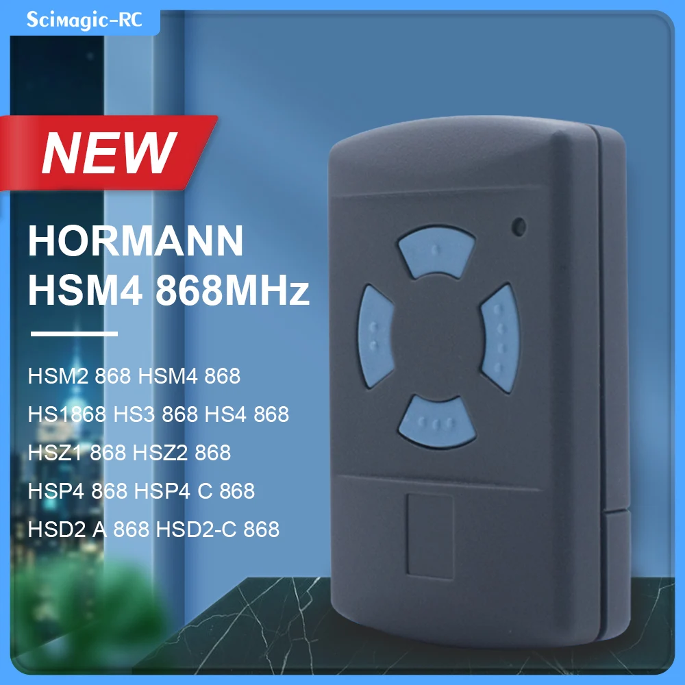 

Пульт дистанционного управления Hormann Clone, 868 МГц, совместим с HSM2, HSM4, HSE2, HSE4, HS4